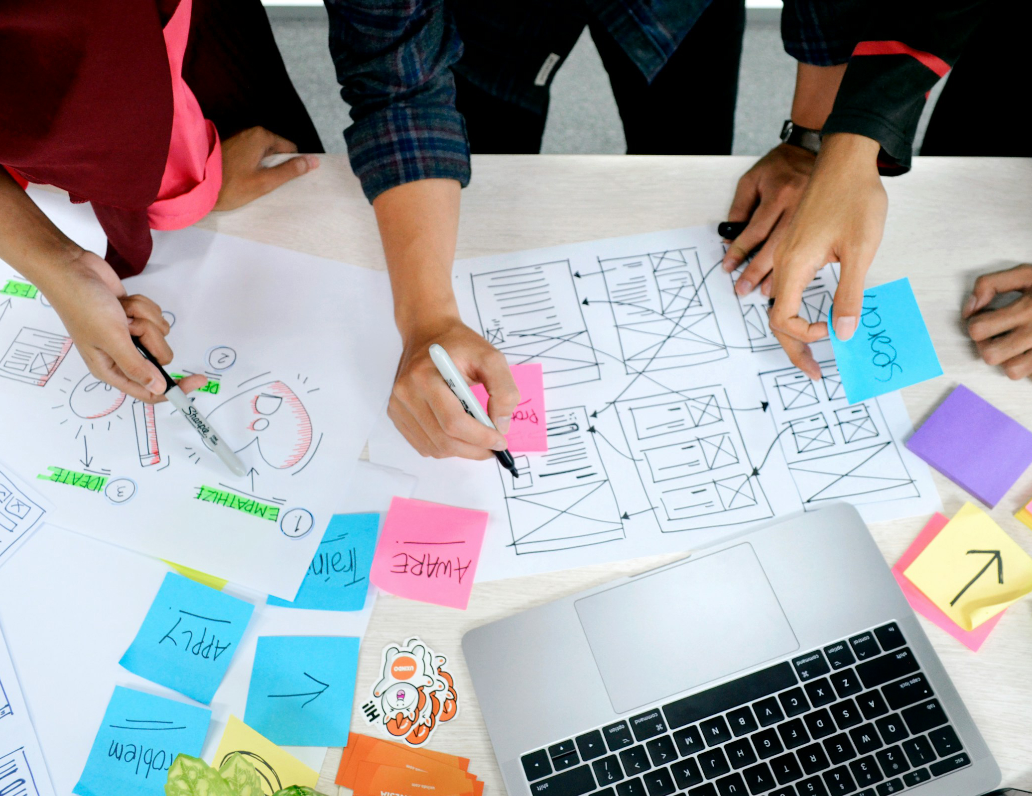 UX Design centré utilisateur - Expériences digitales intuitives et accessibles conçues pour vos clients